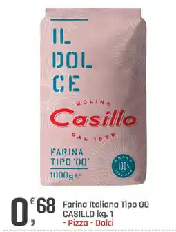 Supermercati Dok Farina Italiana Tipo 00 CASILLO offerta