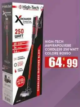 Maury's High-Tech Aspirapolvere Cordless 250 Watt offerta