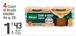 Supermercati Dok Cuori di Brodo Vegetale Knorr offerta