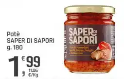 Supermercati Dok Patè Saper di Sapori offerta