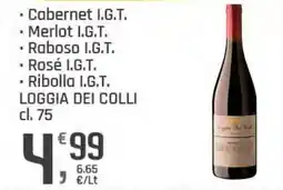 Supermercati Dok LOGGIA DEI COLLI Merlot I.G.T. offerta