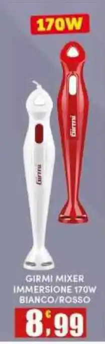 Maury's Girmi mixer immersione 170W offerta