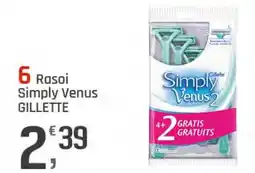 Supermercati Dok Rasoi Simply Venus GILLETTE offerta