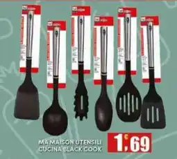 Maury's MA MAISON UTENSILI CUCINA BLACK COOK offerta