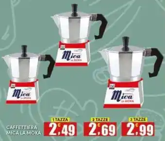 Maury's Caffettiera Mica La Moka offerta