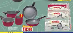 Maury's Batteria di pentole pedrini evo color offerta
