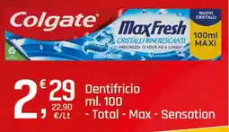 Supermercati Dok Colgate MaxFresh offerta