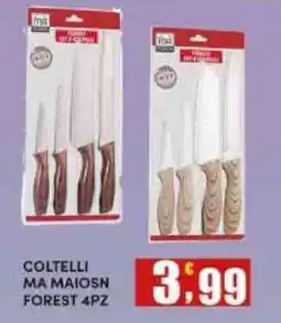 Maury's Coltelli Ma Maiosn Forest 4PZ offerta