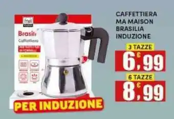 Maury's Caffettiera MA MAISON BRASILIA offerta