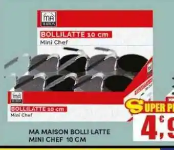 Maury's Ma maison bollilatte mini chef offerta