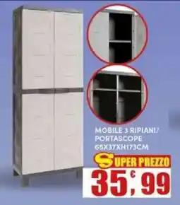 Maury's MOBILE 3 RPIANI/PORTASCOPE offerta