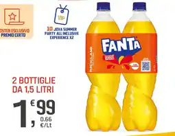 Supermercati Dok Fanta 2 bottiglie offerta