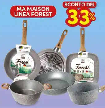 Maury's Ma maison linea forest offerta