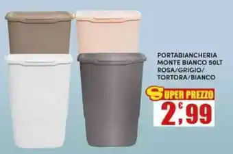 Maury's Portabiancheria Monte Bianco offerta