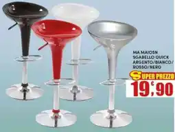 Maury's MA MAIOSN SGABELLO QUICK offerta