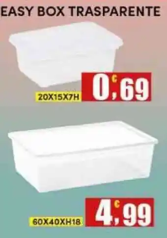 Maury's EASY BOX TRASPARENTE offerta