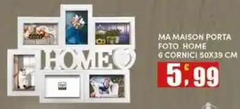 Maury's MA MAISON PORTA FOTO HOME offerta
