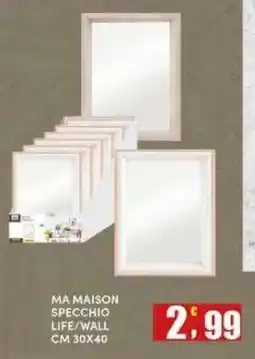 Maury's MA MAISON SPECCHIO LIFE/WALL offerta