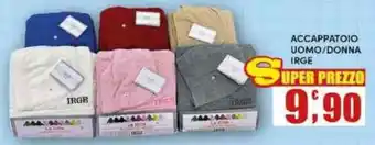Maury's Accappatoio Uomo/Donna IRGE offerta