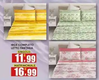 Maury's IRGE COMPLETO LETTO FANTASIA offerta