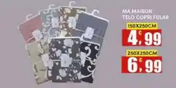 Maury's MA MAISON TELO COPRI FULAR offerta