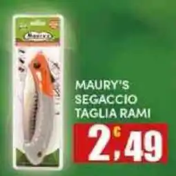 Maury's MAURY'S SEGACCIO TAGLIA RAMI offerta