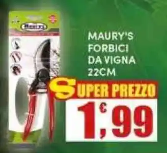 Maury's MAURY'S FORBICI DA VIGNA offerta