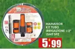 Maury's Mamaison Kit Tubo Irrigazione offerta