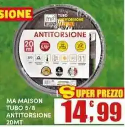 Maury's MA MAISON TUBO ANTITORSIONE offerta