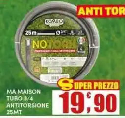 Maury's MA MAISON TUBO 3/4 ANTITORSIONE offerta