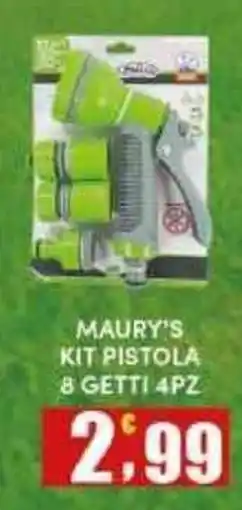 Maury's MAURY'S KIT PISTOLA 8 GETTI 4PZ offerta