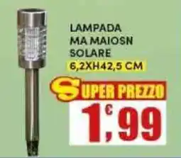 Maury's LAMPADA MA MAIOSN SOLARE offerta