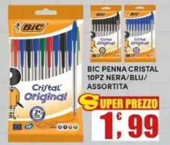 Maury's BIC PENNA CRISTAL offerta