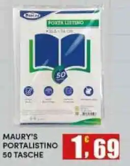 Maury's MAURY'S PORTALISTINO offerta