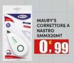 Maury's MAURY'S CORRETTORE A NASTRO offerta