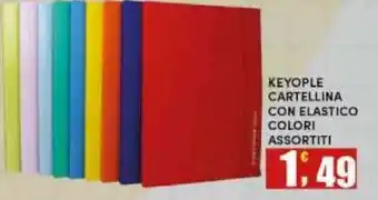 Maury's KEYOPLE CARTELLINA CON ELASTICO offerta