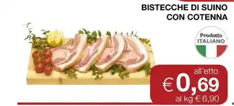 Coop Bistecche di Suino con Cotenna offerta