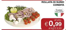 Coop ROLLATA DI SUINO CONDITA offerta