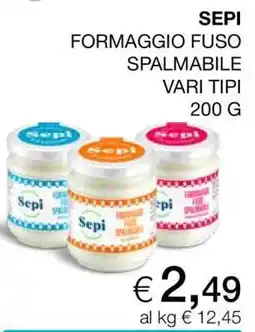 Coop SEPI FORMAGGIO FUSO SPALMABILE offerta
