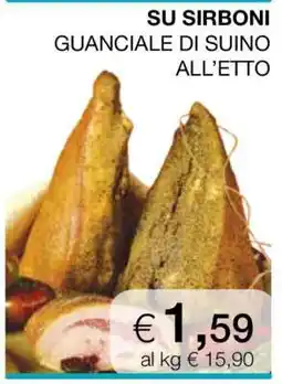 Coop SU SIRBONI GUANCIALE DI SUINO ALL’ETTO offerta