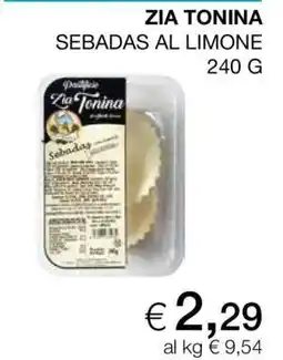 Coop ZIA TONINA SEBADAS AL LIMONE offerta