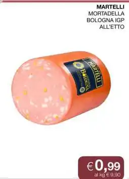 Coop MARTELLI MORTADELLA BOLOGNA IGP ALL’ETTO offerta