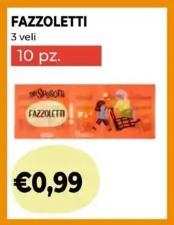Coop Fazzoletti offerta