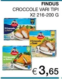 Coop FINDUS CROCCOLE VARI TIPI offerta