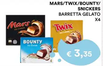 Coop MARS/TWIX/BOUNTY SNICKERS offerta