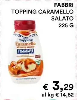 Coop FABBRI TOPPING CARAMELLO SALATO offerta