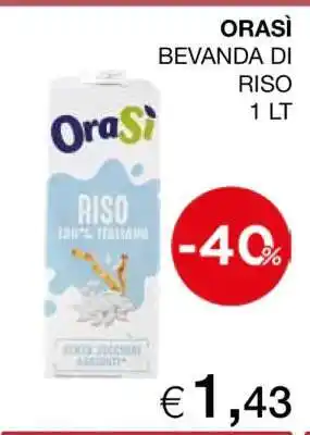 Coop OraSì Bevanda di Riso offerta