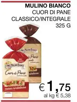 Coop MULINO BIANCO CUOR DI PANE CLASSICO/INTEGRALE offerta