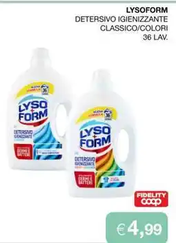 Coop LYSOFORM offerta