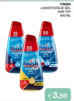 Coop FINISH LAVASTOVIGLIE GEL offerta